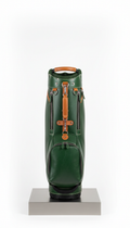 Full-grain leather golf bag