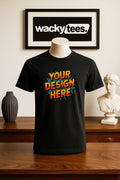 Your Custom Design - Logo - Portrait - Text - Artwork Digitally Printed Premium Graphic Tee Shirt
