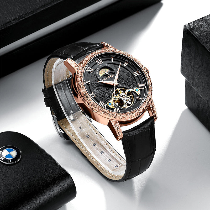 VAN GOGH Automatic Mechanical Men's Watch Yaojin Sunflower