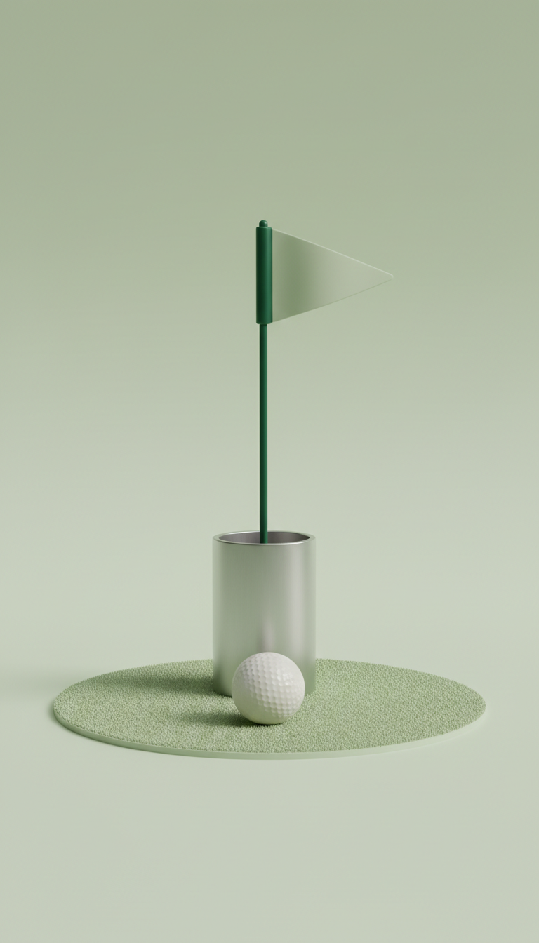 Luxury Backyard Putting Cup Set