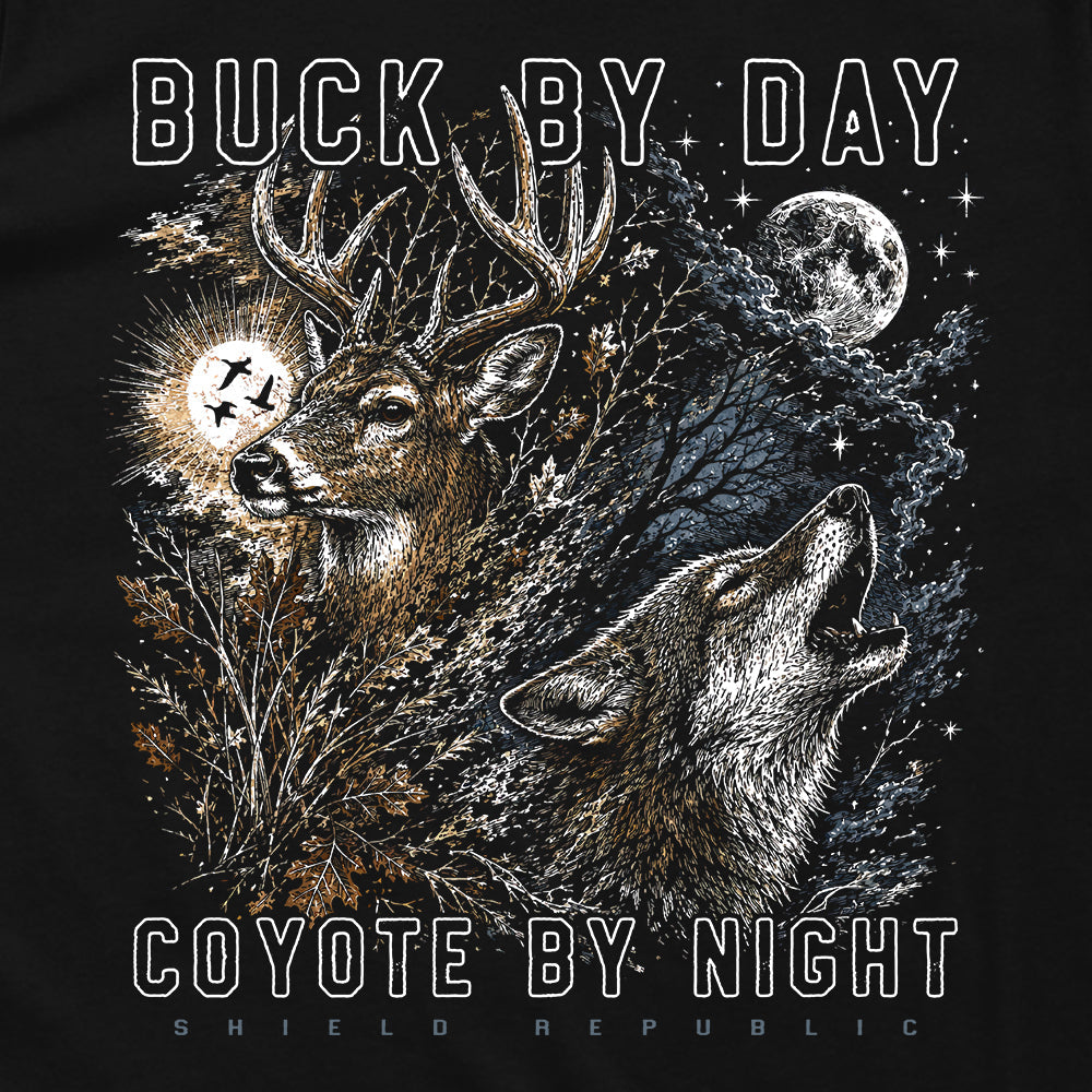 Buck by Day Coyote by Night