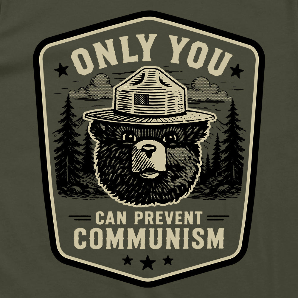 Only You Can Prevent Communism Badge