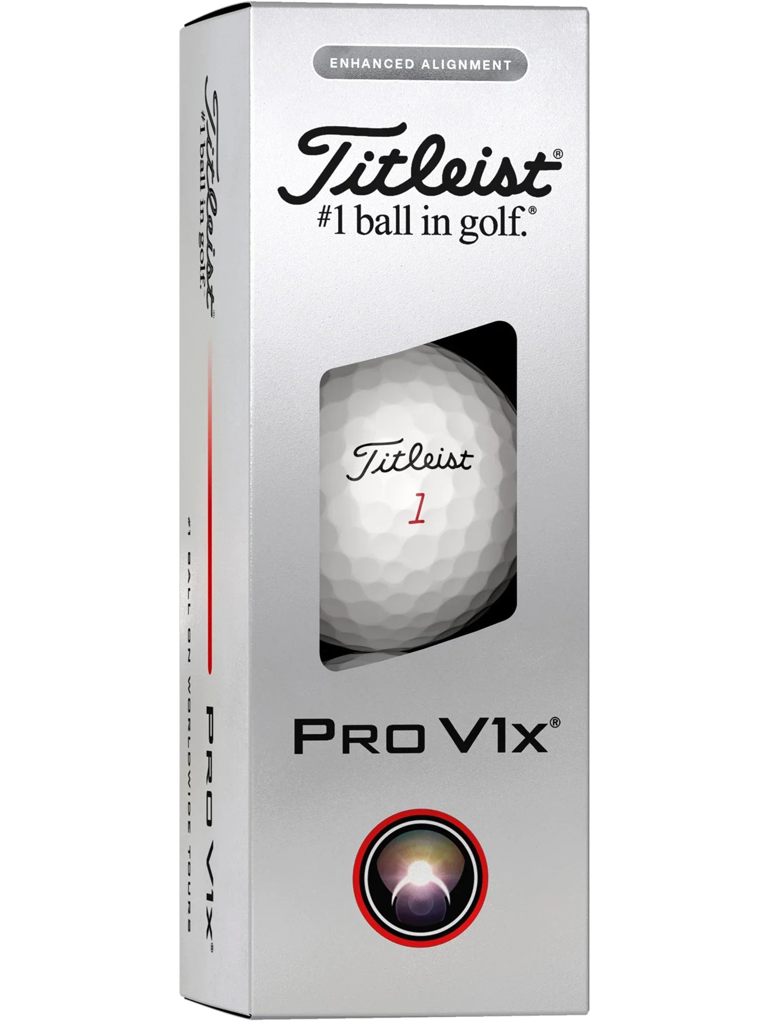 Titleist 2026 Pro V1x Enhanced Alignment Golf Balls
