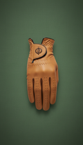 Sandstone leather men’s golf glove