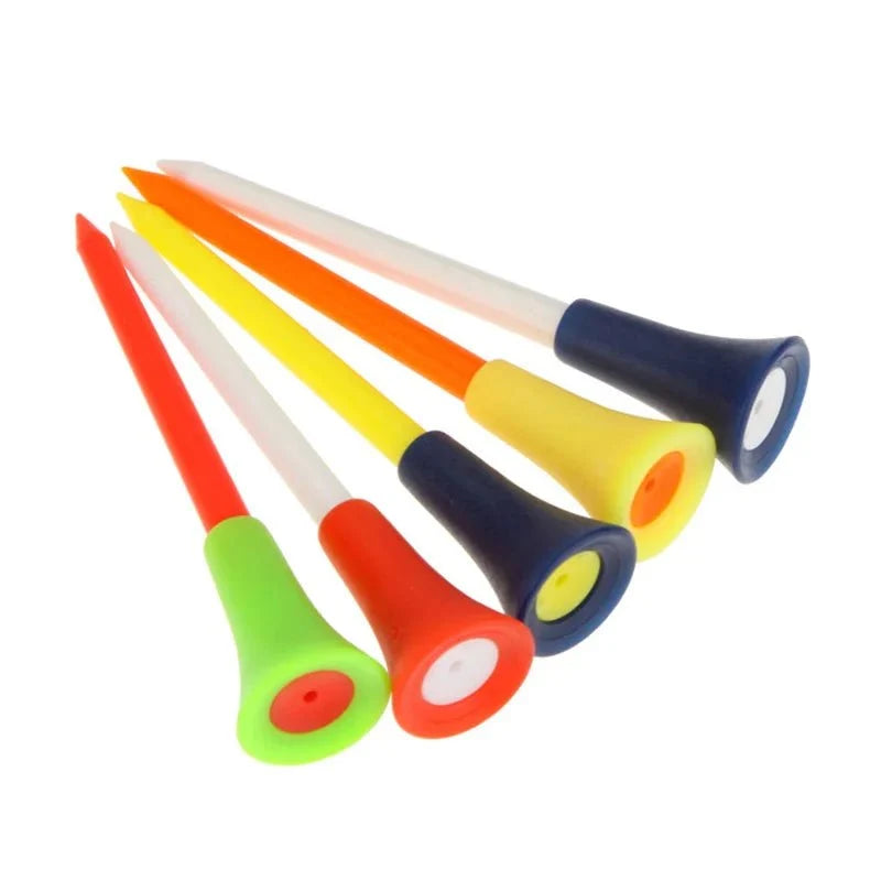 Cushion Top Color Splash Golf Tees: 100 Pack
