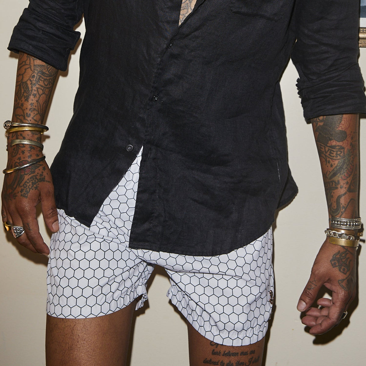 Honeycomb Swim Short